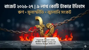 মূল্যস্ফীতি, তেলের আগুন, ঋণের পাহাড় – এই তিন বিপদের মাঝে অর্থমন্ত্রী কীভাবে বাজেট সামলাবেন?