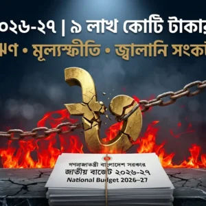 মূল্যস্ফীতি, তেলের আগুন, ঋণের পাহাড় – এই তিন বিপদের মাঝে অর্থমন্ত্রী কীভাবে বাজেট সামলাবেন?